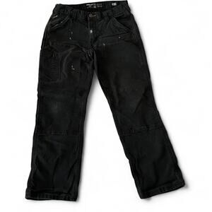 Carpenter Work Pants Ariat Rebar M4 Utility Workwear Black 32x28